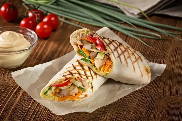 Шаурма из курицы маленькая