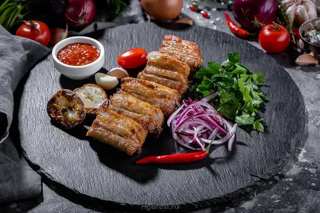 Шашлык из свинины (Ребрышки)